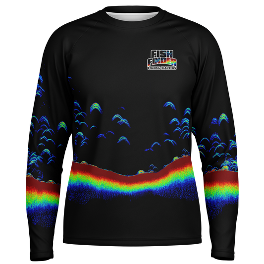 Fish Finder Fishing Charters Men's Sun Protection Performance Shirt