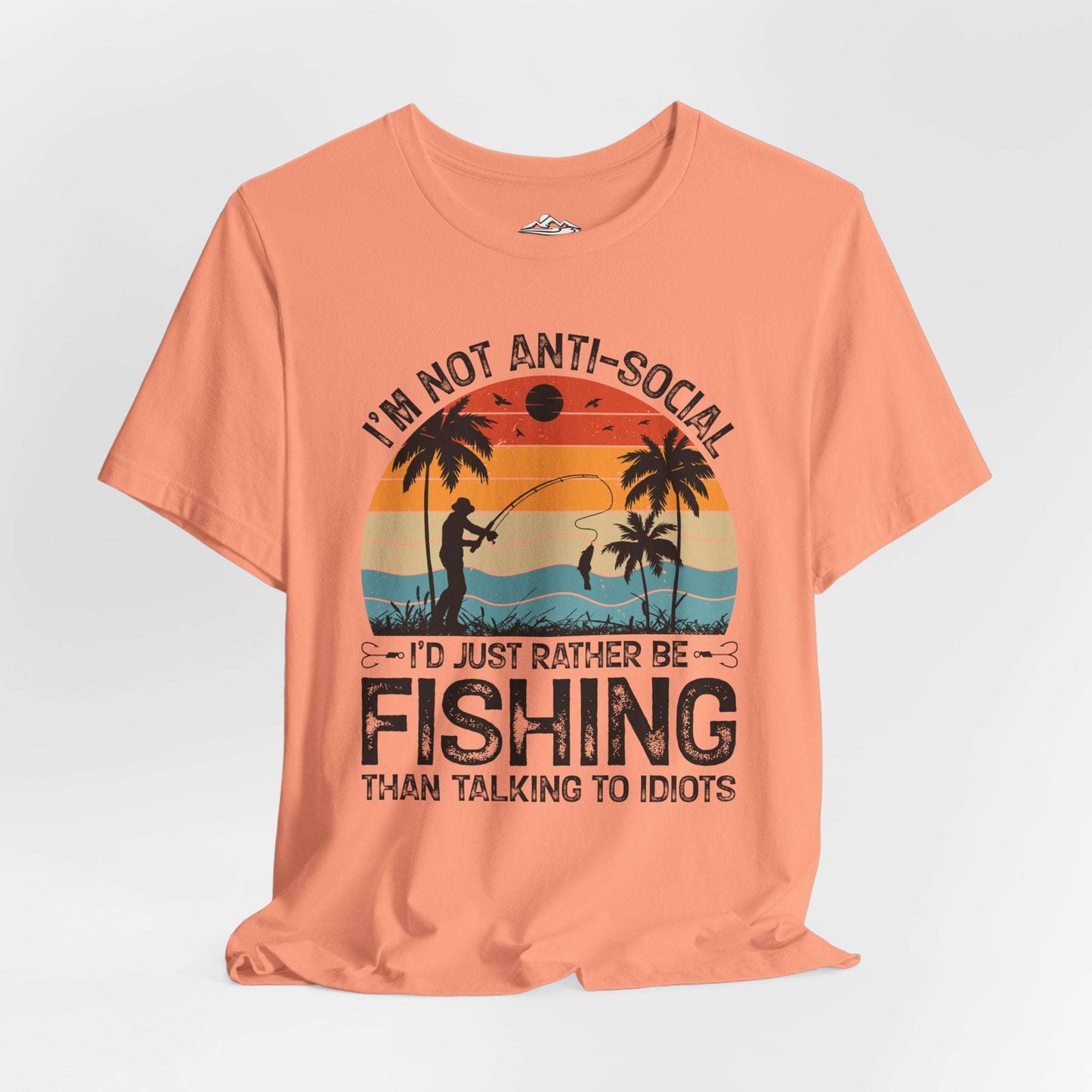 Selective Socializing, Fishing Edition T-Shirt