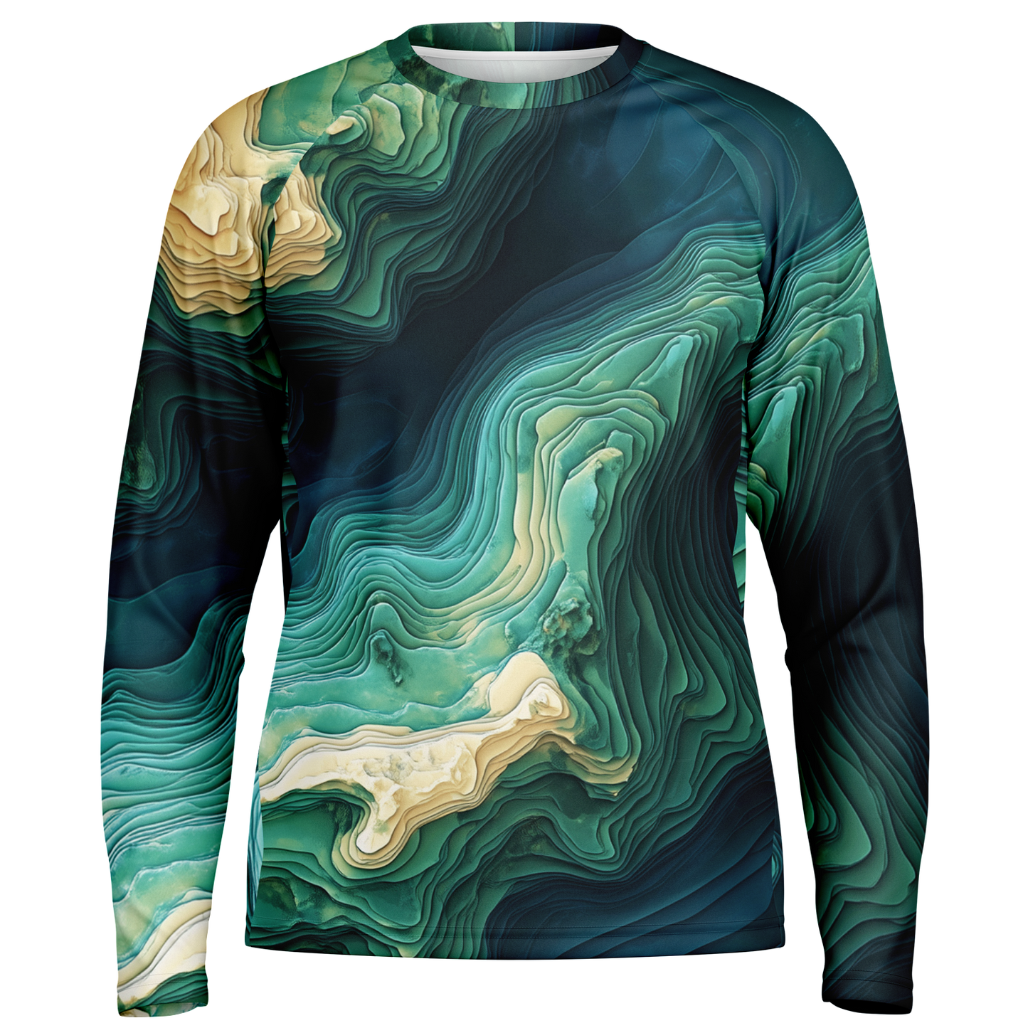 Angry Walleye - Men's 3D Contour Sun Protection
