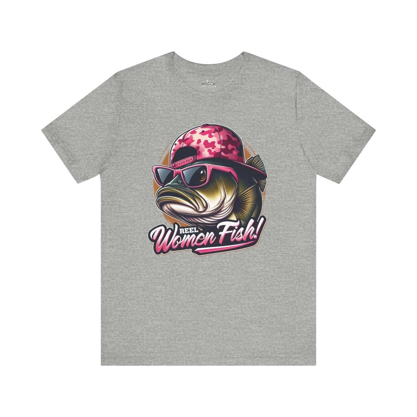 Reel Women Fish - Bass Attitude - T-Shirt
