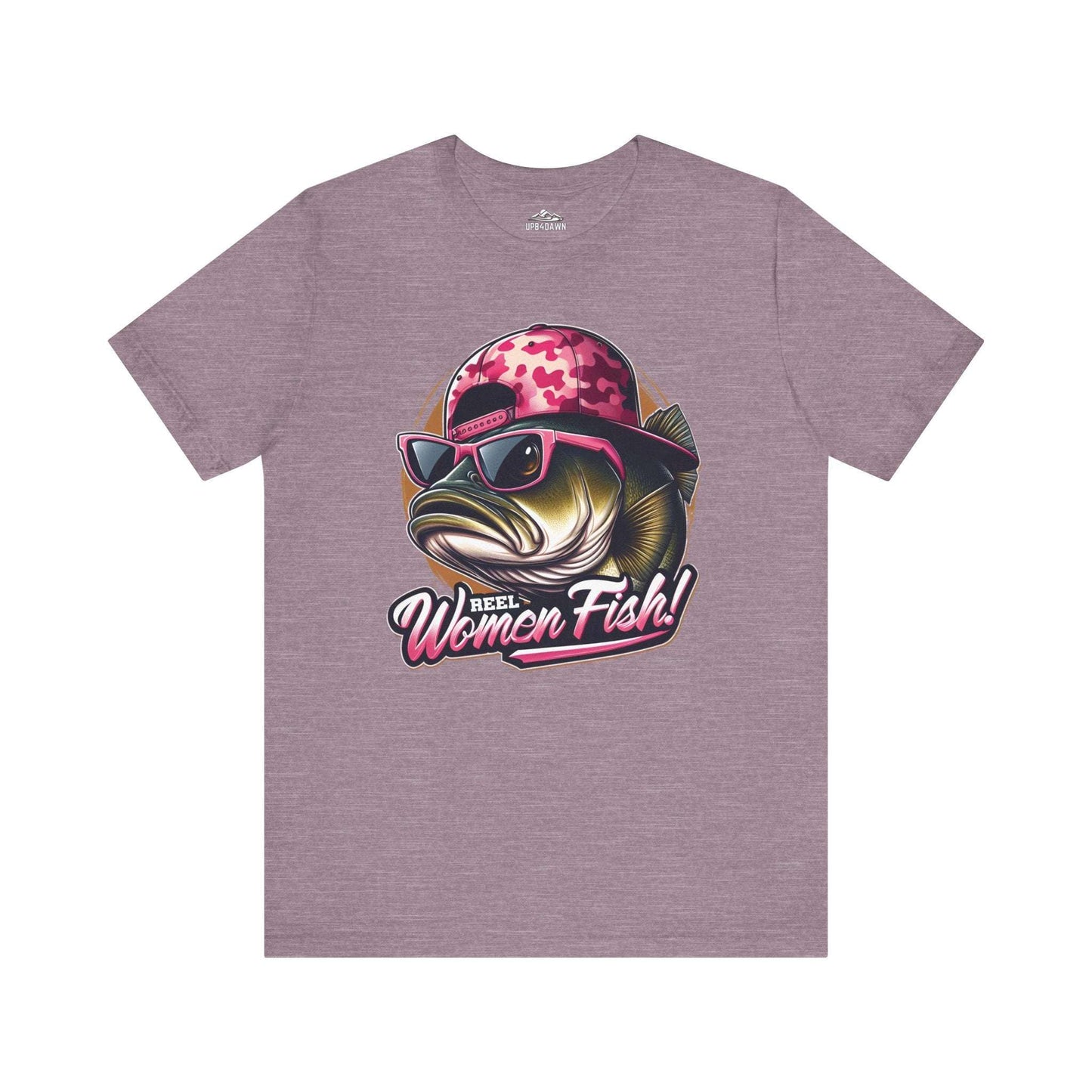 Reel Women Fish - Bass Attitude - T-Shirt