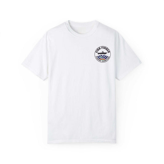 Fish Finder Fishing Charters Round Logo Classic T-Shirt - USA