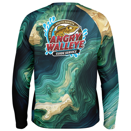 Men's 3D Contour Sun Protection  - Angry Walleye copy