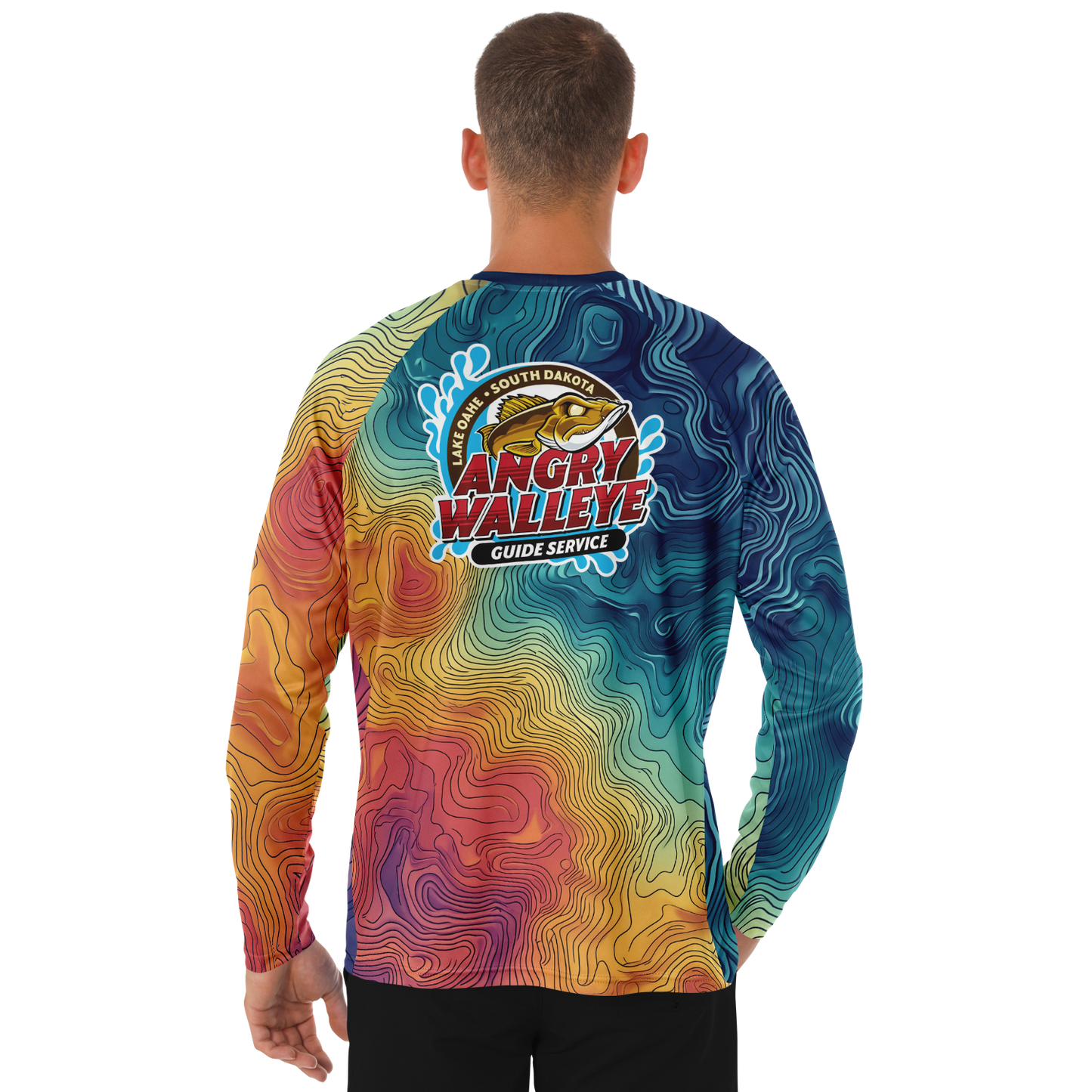 Angry Walleye - Men's Depth Explorer Sun Protection