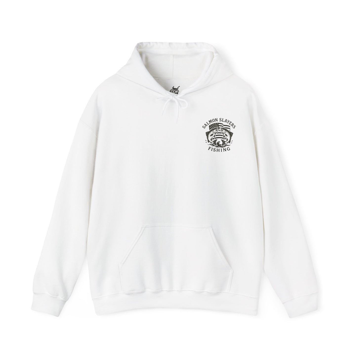 Salmon Slayers - Twin Salmon Logo - Classic Hoodie