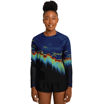 Women's Sonar Scan Sun Protection Shirt