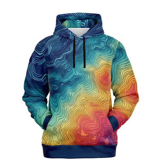 Angry Walleye - Depth Explorer Pull Over Hoodie