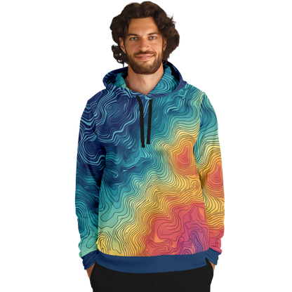 Angry Walleye - Depth Explorer Pull Over Hoodie