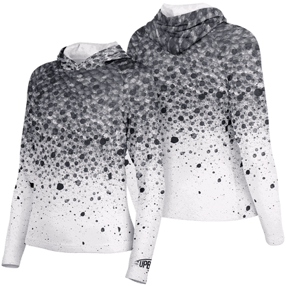 Women's Chinook Salmon Hooded Sun Protection Shirt