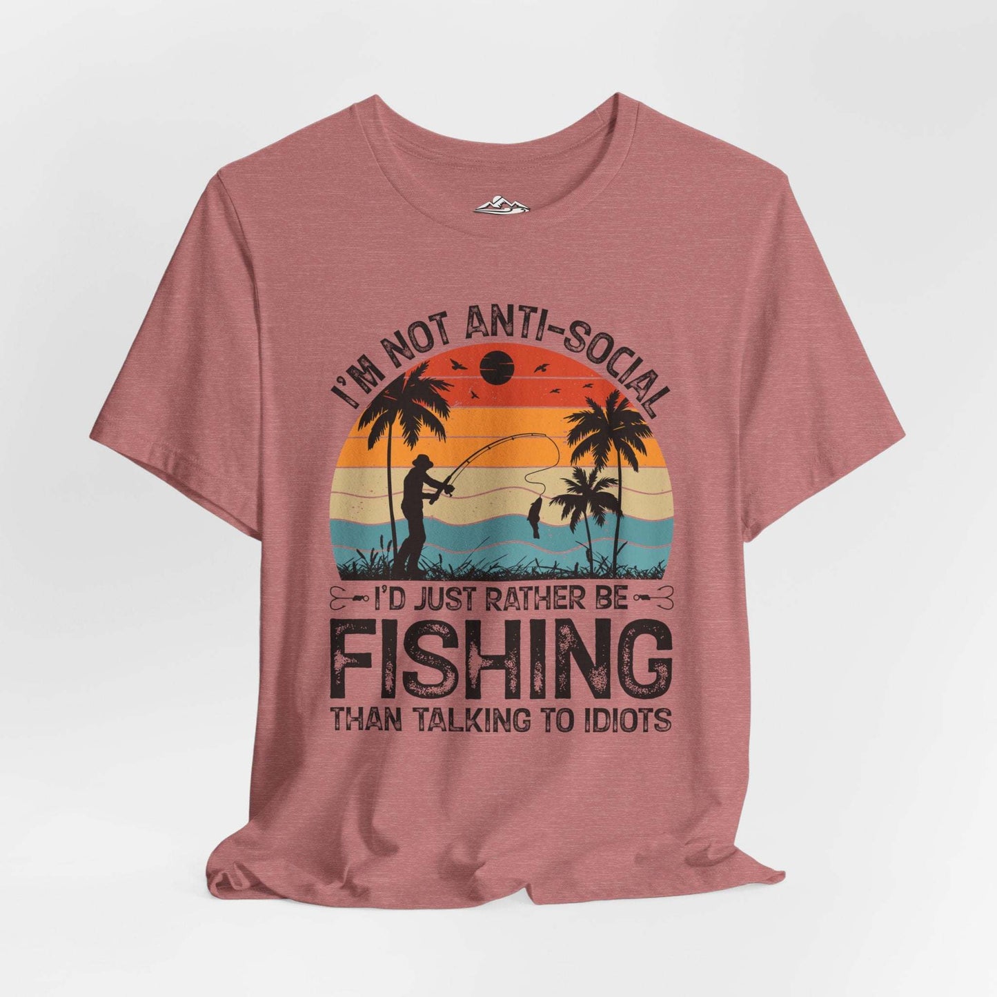 Selective Socializing, Fishing Edition T-Shirt
