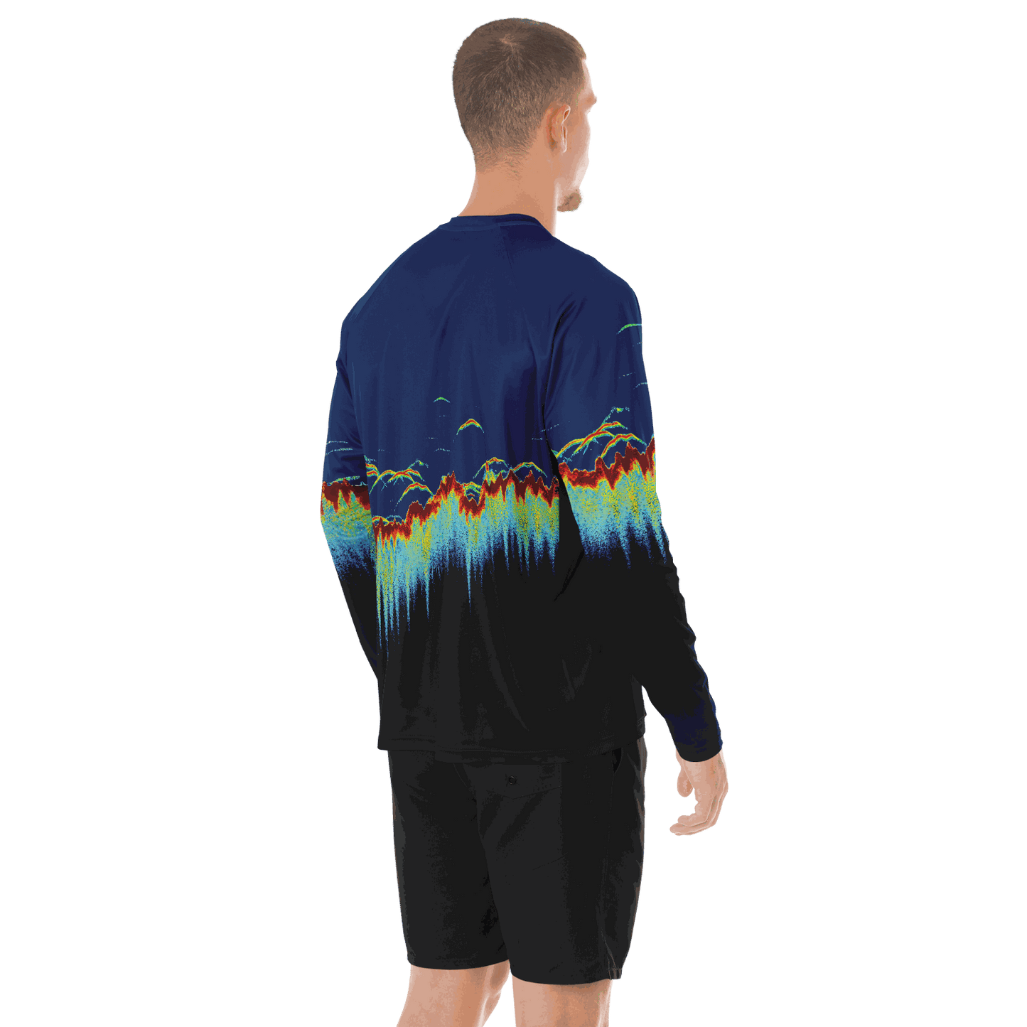 Men's Sonar Scan Sun Protection Shirt