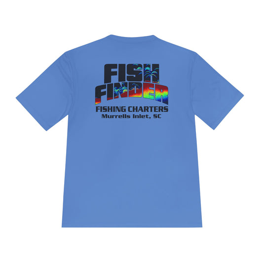 Fish Finder Fishing Charters Unisex Moisture Wicking Tee - Sport-Tek - USA