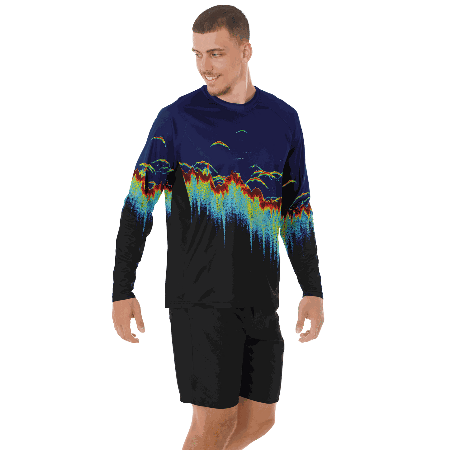 Men's Sonar Scan Sun Protection Shirt