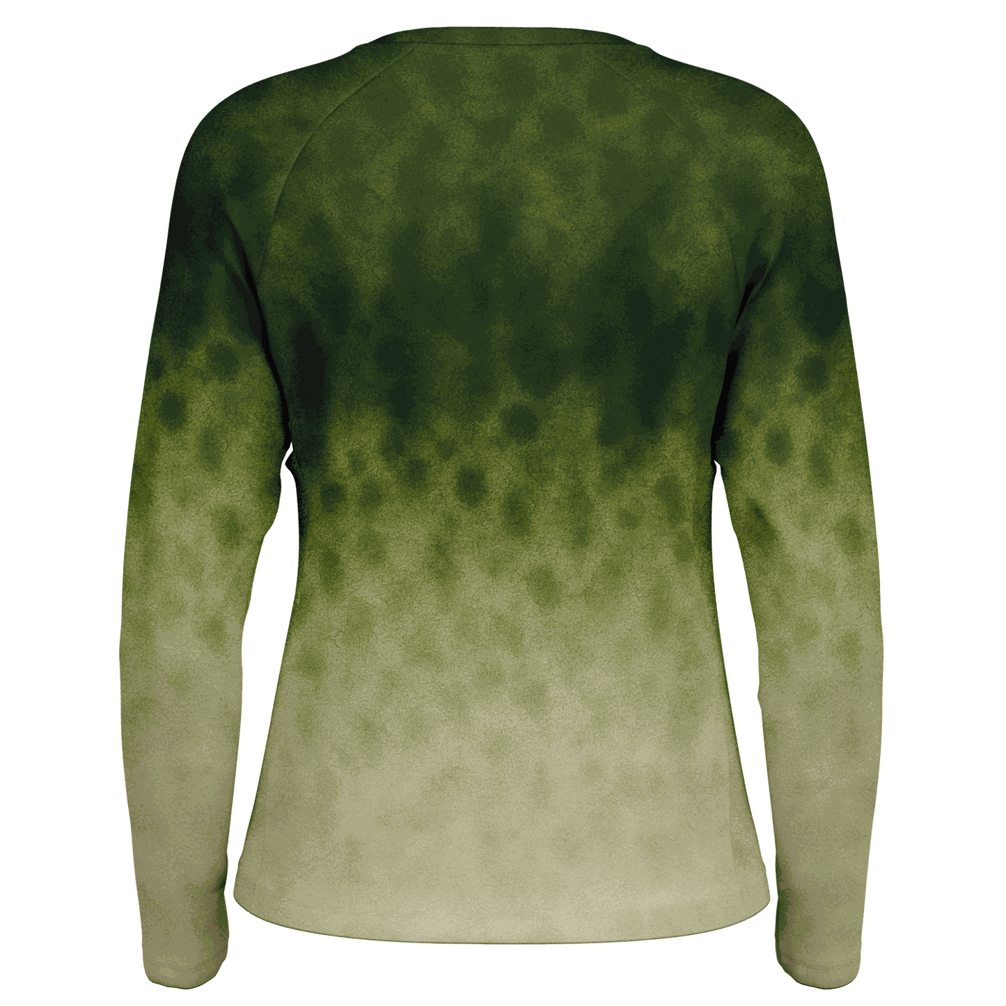 Women's Largemouth Bass Crew Neck Sun Protection Shirt