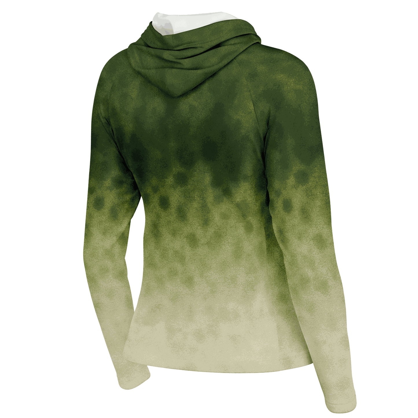 Women's Largemouth Bass Hooded Sun Protection Shirt