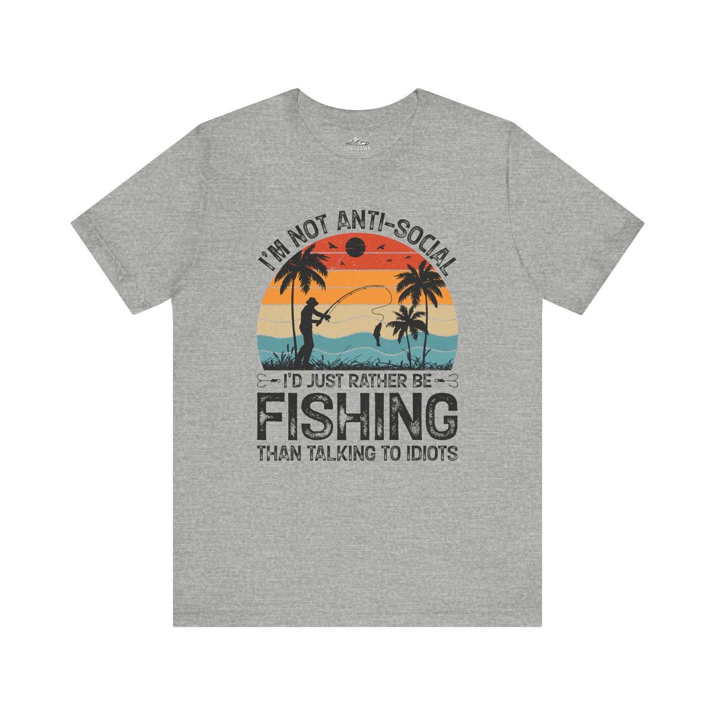 Selective Socializing, Fishing Edition T-Shirt