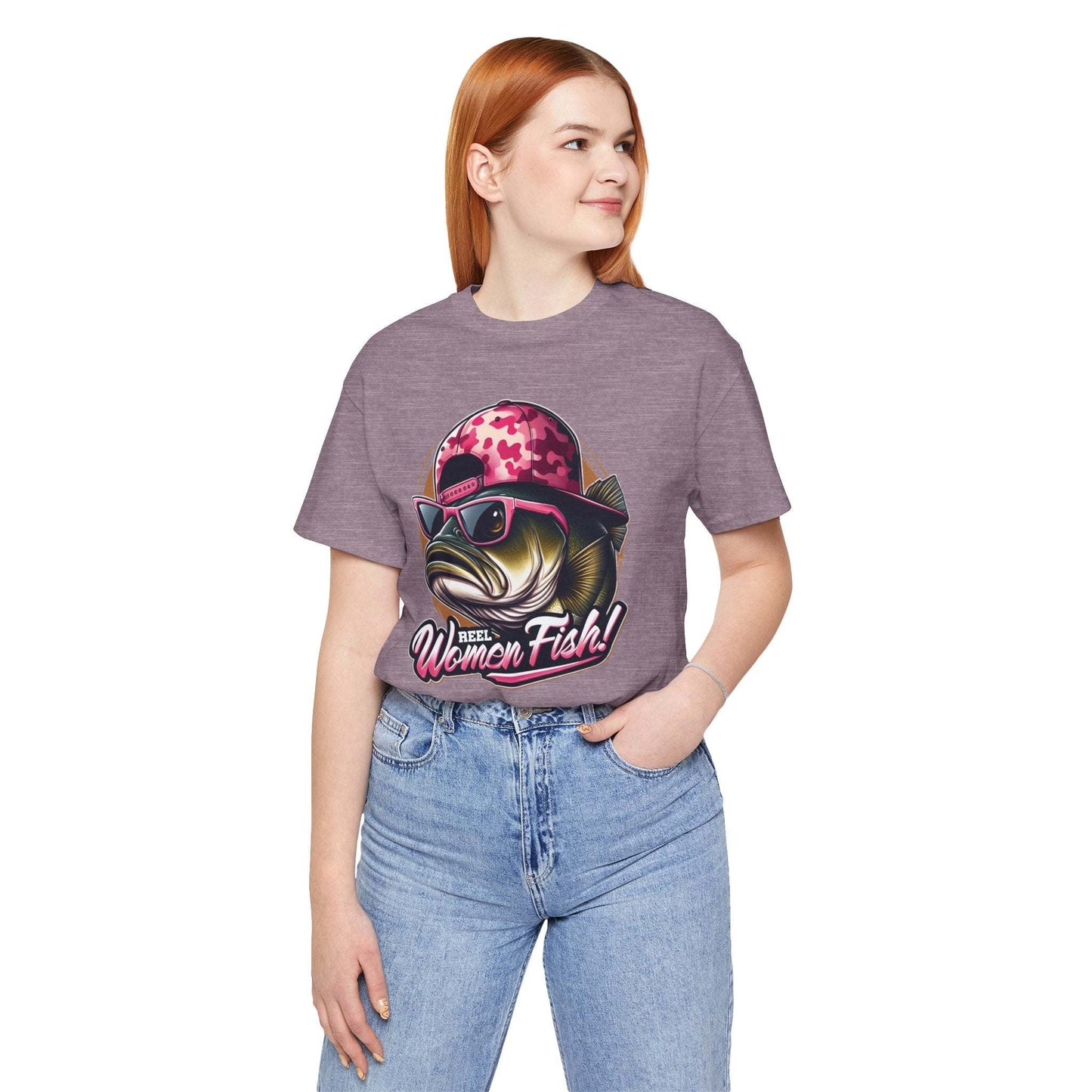 Reel Women Fish - Bass Attitude - T-Shirt