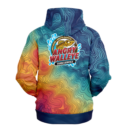 Angry Walleye - Depth Explorer Pull Over Hoodie