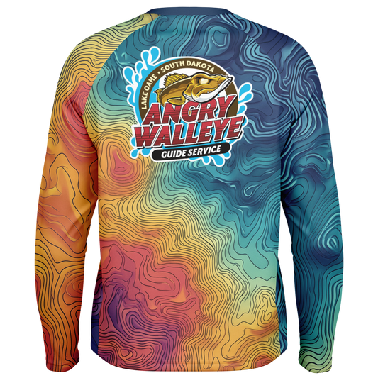 Angry Walleye - Men's Depth Explorer Sun Protection