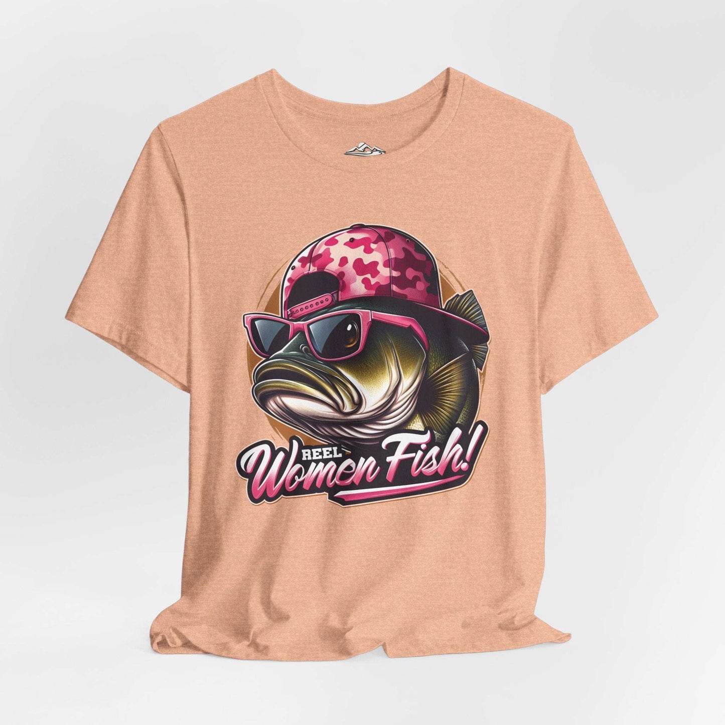 Reel Women Fish - Bass Attitude - T-Shirt