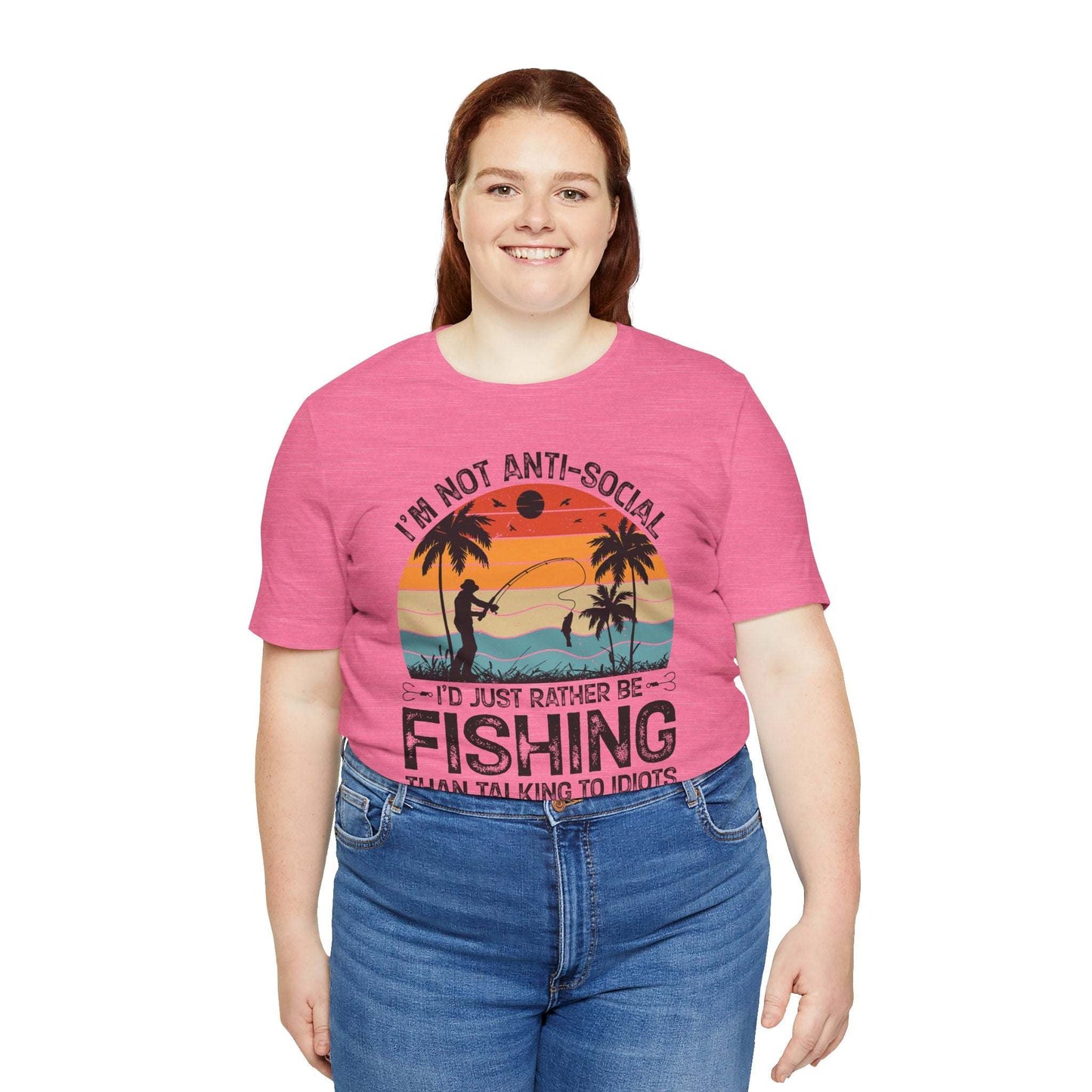 Selective Socializing, Fishing Edition T-Shirt