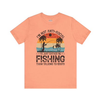 Selective Socializing, Fishing Edition T-Shirt