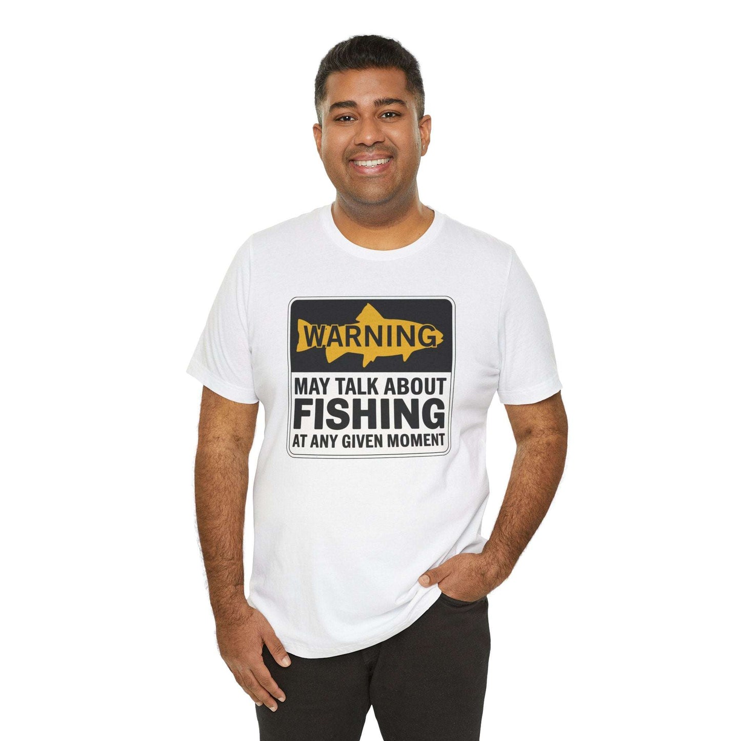 Warning May Talk About Fishing T-Shirt