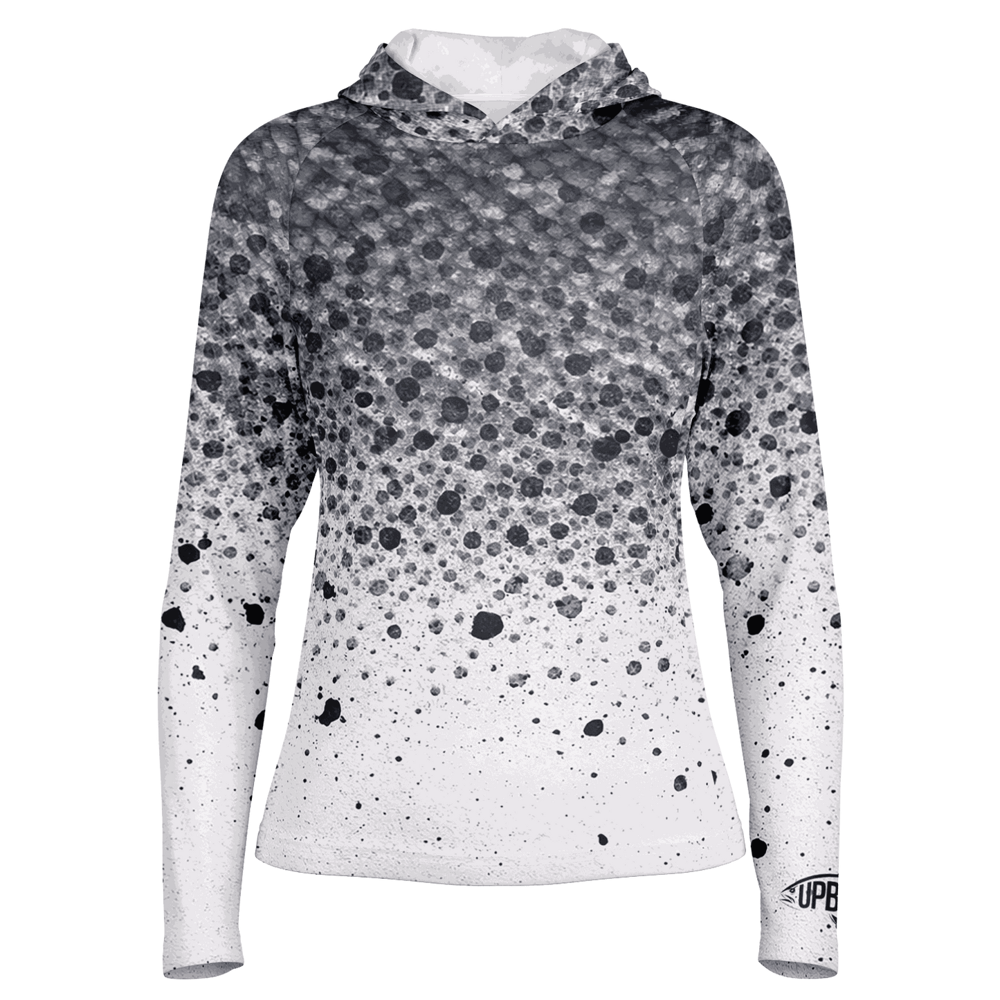 Women's Chinook Salmon Hooded Sun Protection Shirt