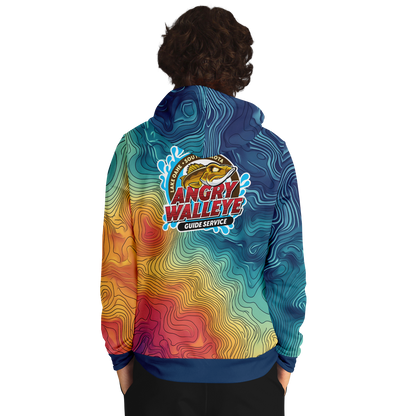 Angry Walleye - Depth Explorer Pull Over Hoodie