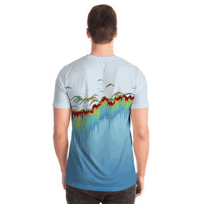 Sonar Scan Lt Blue Premium T-shirt