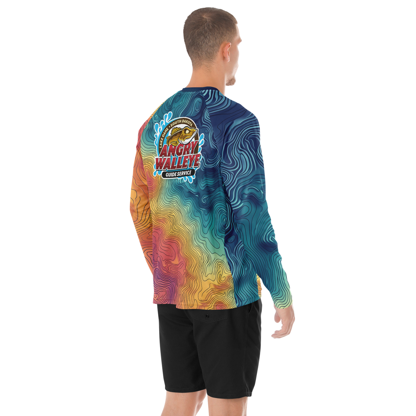 Angry Walleye - Men's Depth Explorer Sun Protection