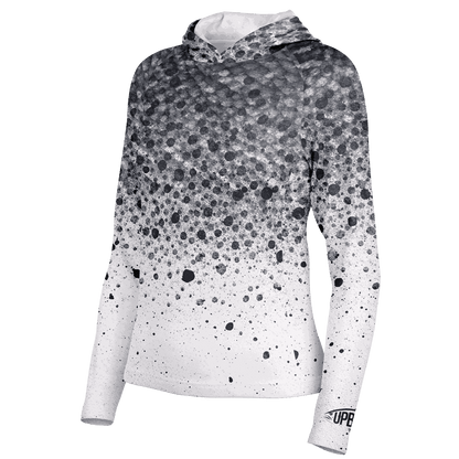 Women's Chinook Salmon Hooded Sun Protection Shirt