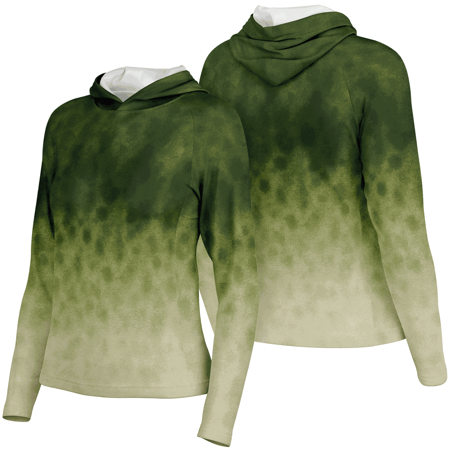 Women's Largemouth Bass Hooded Sun Protection Shirt