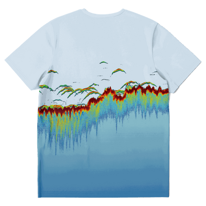 Sonar Scan Lt Blue Premium T-shirt