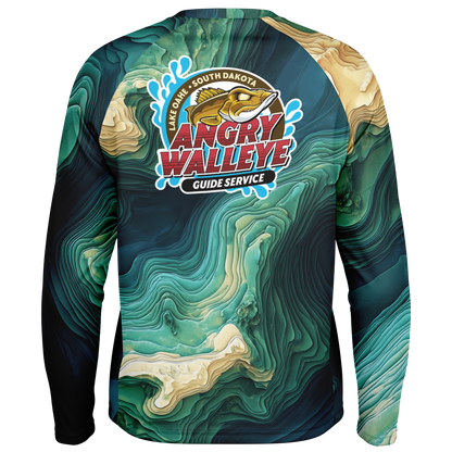 Angry Walleye - Men's 3D Contour Sun Protection
