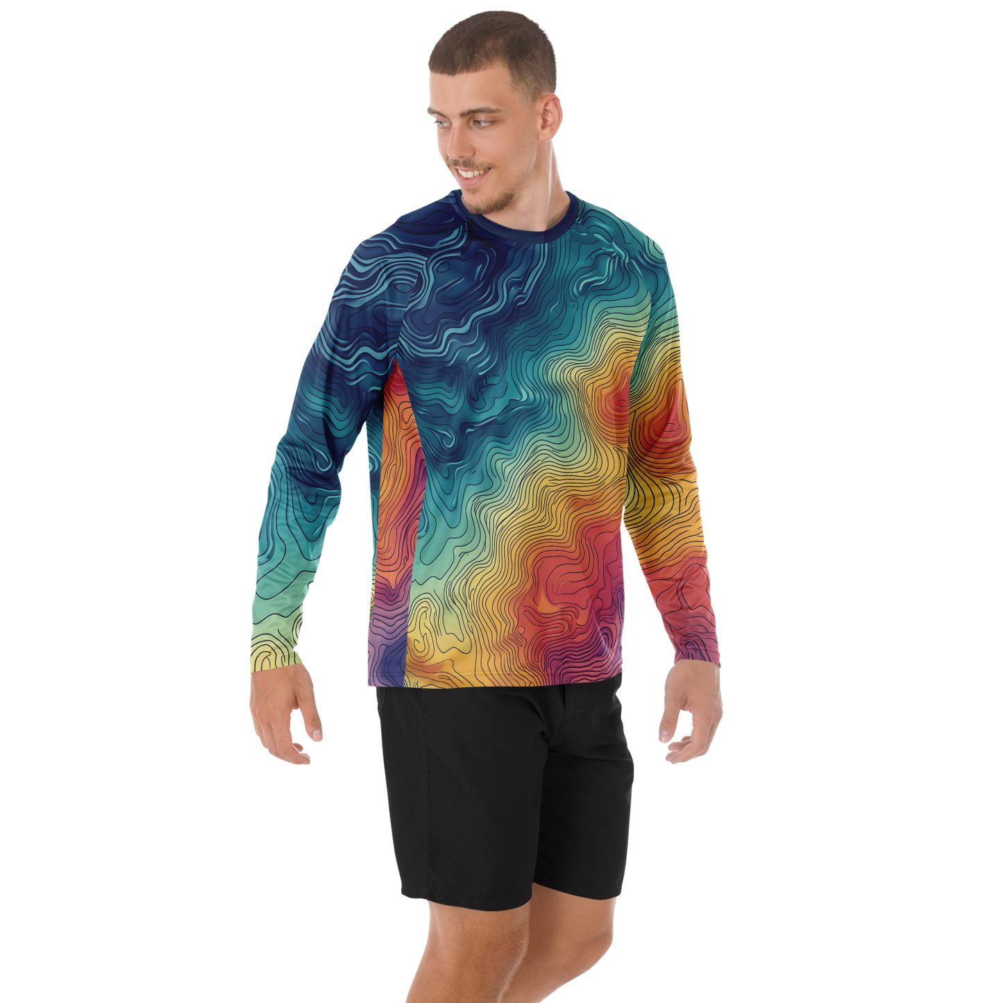 Angry Walleye - Men's Depth Explorer Sun Protection