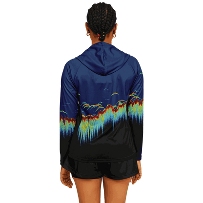 Women's Sonar Scan Hooded Sun Protection Shirt