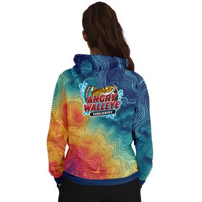 Angry Walleye - Depth Explorer Pull Over Hoodie